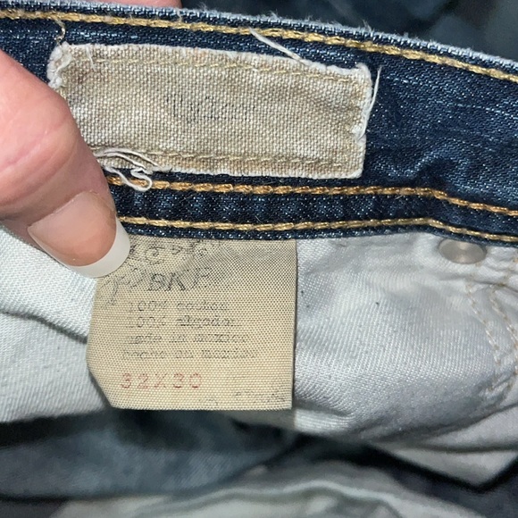 BKE Tyler distressed denim men's jeans Size 32 - Picture 5 of 10